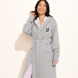 Peloton Robe Gray/Blue Sz XS/S‎ NWT